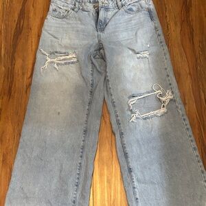 Pascsun Distressed Light Blue Jeans